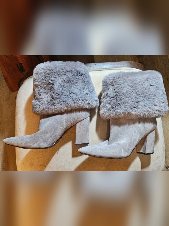 Nine West Shoes - Influencers' Darling Boots faux fur, Suede
